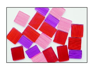 Heidi Grace Designs - fire funky mosaics  (sold in 3's)